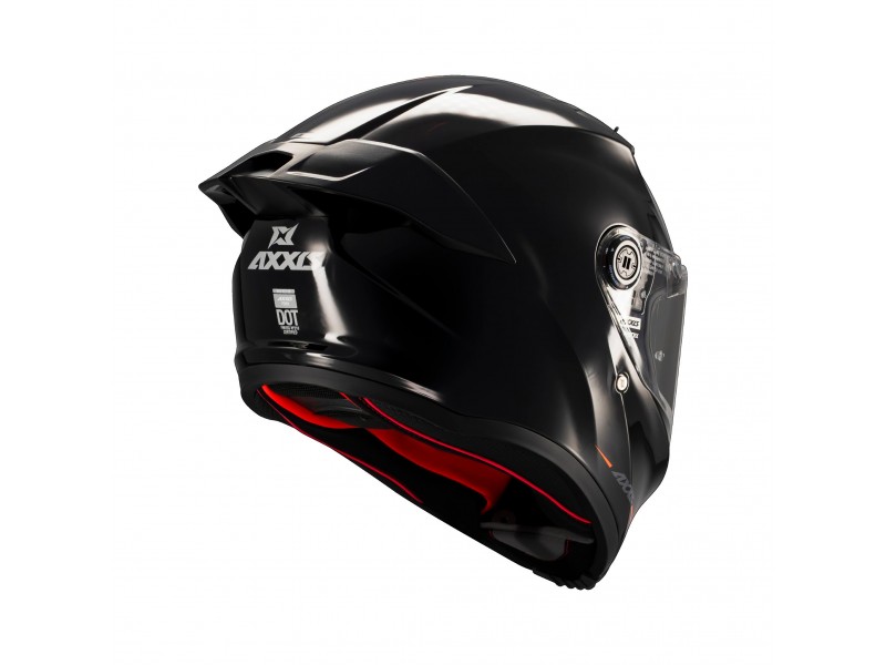 Casca integrala Axxis Fenix A1 negru lucios - tip viziera: MT-V-31B