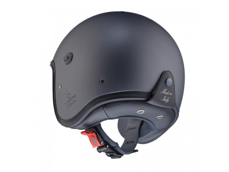Casca open face (jet) Caberg model Freeride X 91 gun metal (titanium) mat (fibra de sticla)