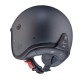 Casca open face (jet) Caberg model Freeride X 91 gun metal (titanium) mat (fibra de sticla)