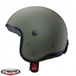 Casca open face (jet) Caberg model Freeride X 29 verde military mat (fibra de sticla)