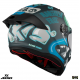 Casca integrala Axxis Fenix Angry Face C7 albastru mat - tip viziera: MT-V-31B