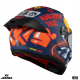 Casca integrala Axxis Fenix Angry Face C5 rosu mat - tip viziera: MT-V-31B