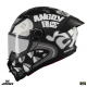Casca integrala Axxis Fenix Angry Face B2 negru mat - tip viziera: MT-V-31B
