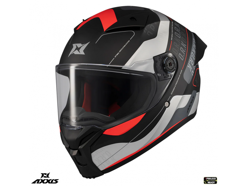 Casca integrala Axxis Fenix Ork B5 rosu mat - tip viziera: MT-V-31B Casca integrala Axxis Fenix Ork B5 rosu mat - tip viziera: MT-V-31B