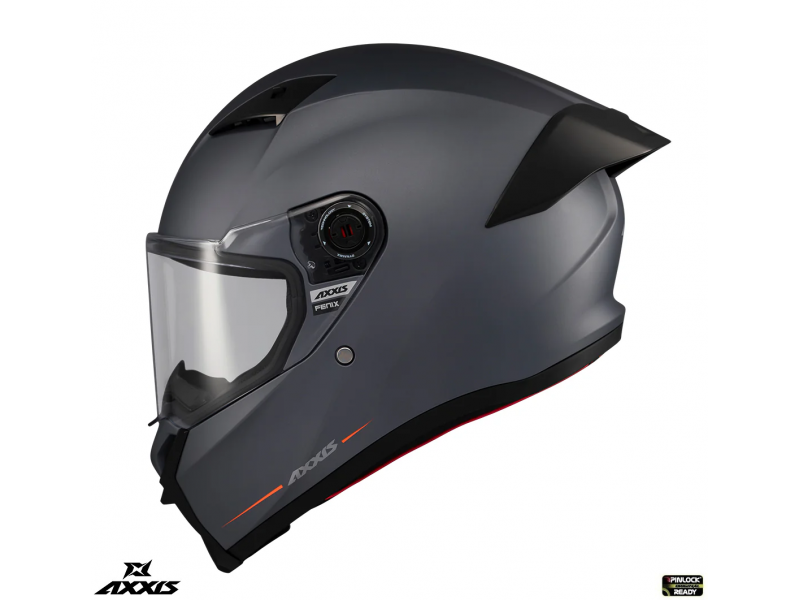 Casca integrala Axxis Fenix A12 gri mat - tip viziera: MT-V-31B