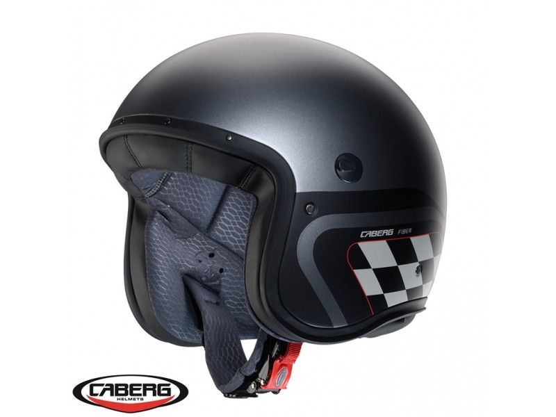 Casca open face (jet) Caberg model Freeride X Daytona O9 matt gun (titanium)/negru/alb mat (fibra de sticla) Casca open face (jet) Caberg model Freeride X Daytona O9 matt gun (titanium)/negru/alb mat (fibra de sticla)