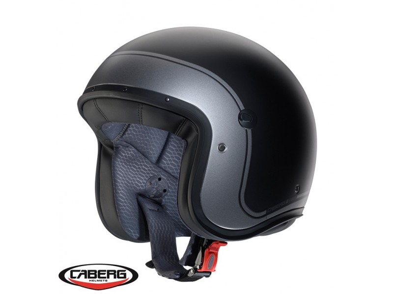 Casca open face (jet) Caberg model Freeride X Imola D5 negru/gun metal (titanium) mat (fibra de sticla) Casca open face (jet) Caberg model Freeride X Imola D5 negru/gun metal (titanium) mat (fibra de sticla)