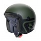 Casca open face (jet) Caberg model Freeride X Daytona P4 verde military/negru mat (fibra de sticla)