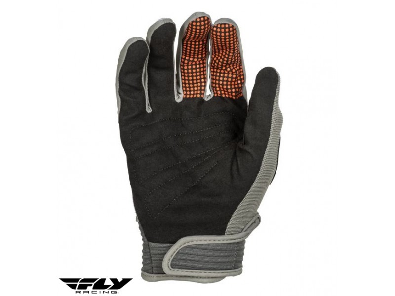 Manusi moto unisex cross-enduro Fly Racing model F-16 culoare: gri/portocaliu Manusi moto unisex cross-enduro Fly Racing model F-16 culoare: gri/portocaliu