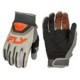 Manusi moto unisex cross-enduro Fly Racing model F-16 culoare: gri/portocaliu