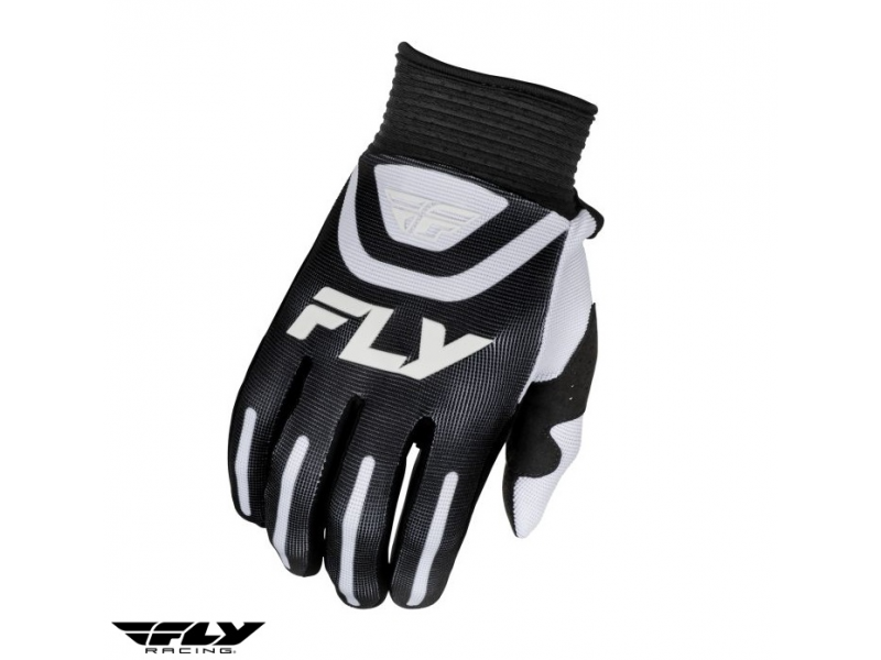 Manusi moto unisex cross-enduro Fly Racing model F-16 culoare: negru/alb Manusi moto unisex cross-enduro Fly Racing model F-16 culoare: negru/alb