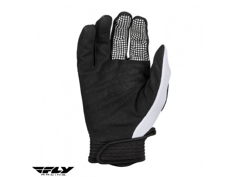 Manusi moto copii cross-enduro Fly Racing model F-16 culoare: negru/alb Manusi moto copii cross-enduro Fly Racing model F-16 culoare: negru/alb