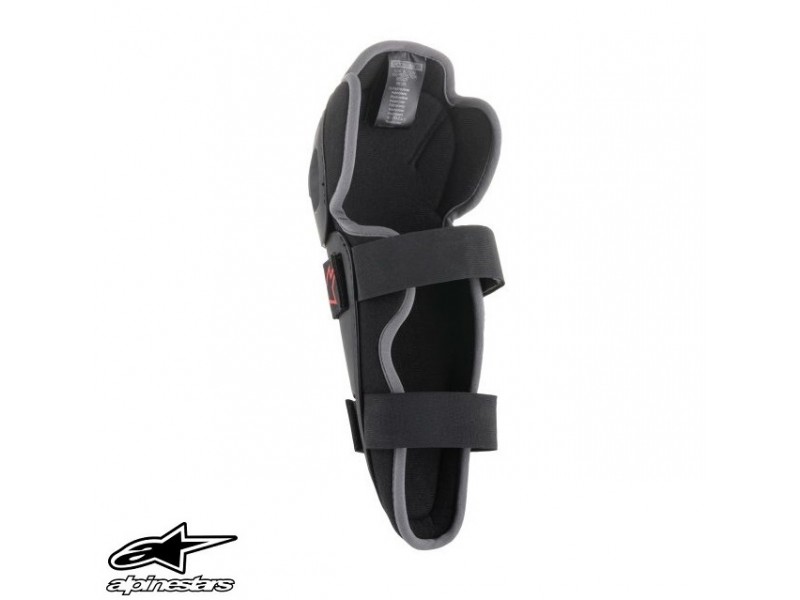 Set protectii genunchi copii Alpine Star model MX Youth Bionic Action culoare: negru/rosu - marime universala