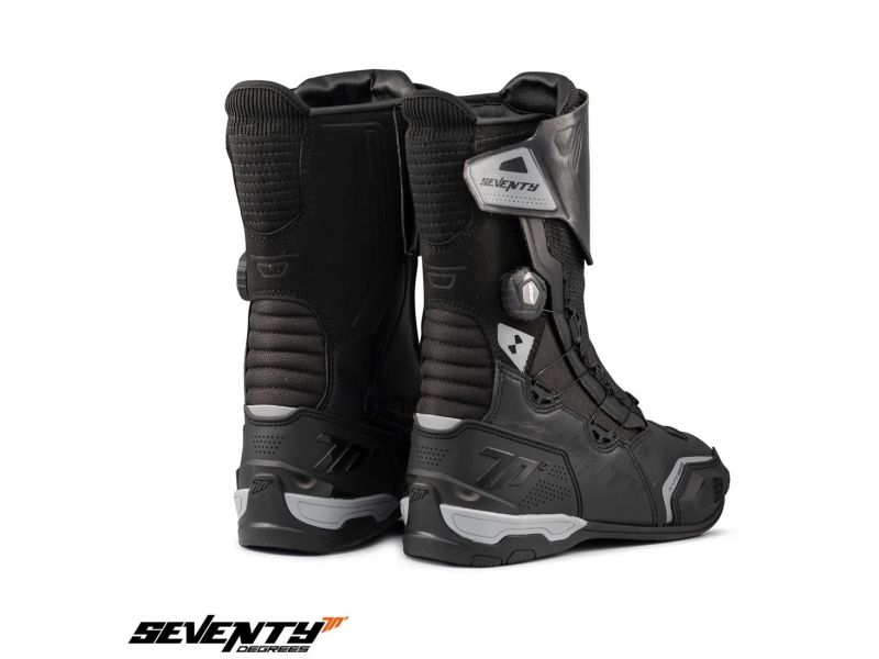 Ghete (cizme) moto Touring Unisex Seventy model SD-BT9 Gavia culoare: negru