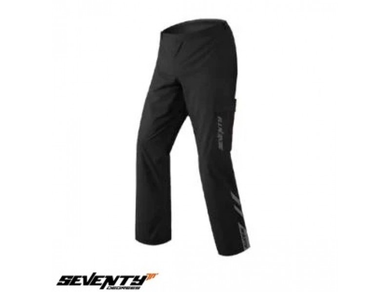Costum moto ploaie (geaca+pantaloni) Seventy model SD-S5 Monsoon culoare: galben/negru (montare peste echipament)