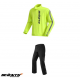 Costum moto ploaie (geaca+pantaloni) Seventy model SD-S5 Monsoon culoare: galben/negru (montare peste echipament)