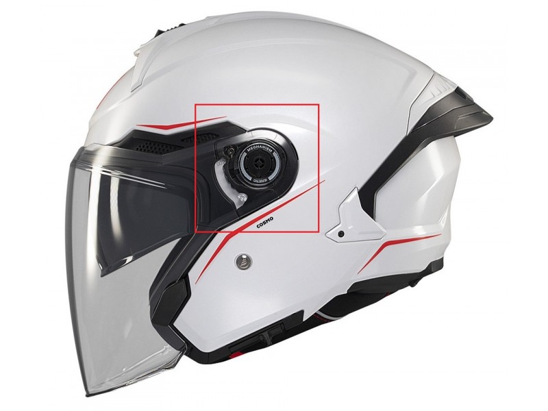 Kit mecanism viziera casca open-face MT Cosmo SV (tip MT-V-37)
