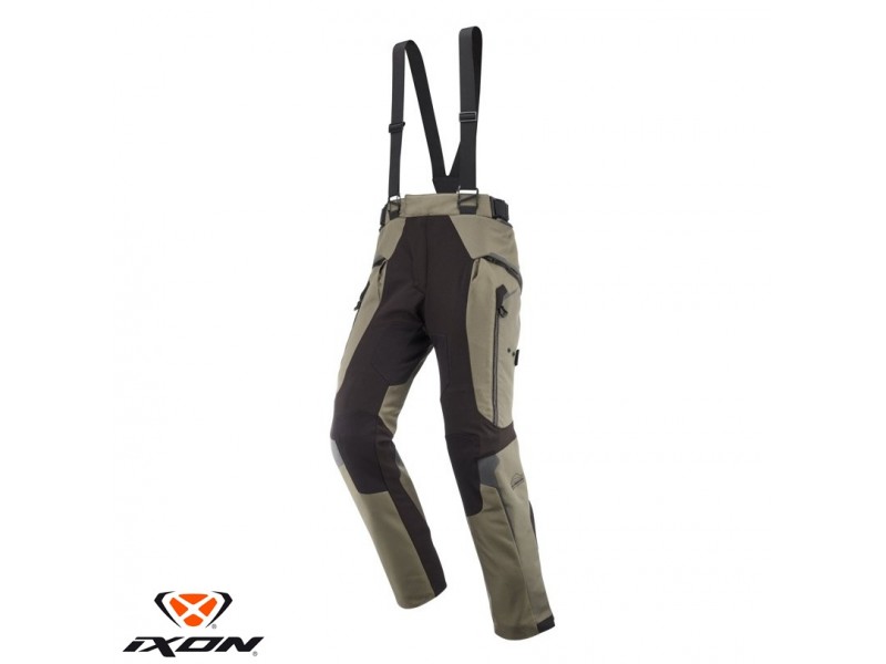 Pantaloni motociclete barbati Touring/Adventure Ixon All season/vara model Odin MS culoare: khaki/negru Pantaloni motociclete barbati Touring/Adventure Ixon All season/vara model Odin MS culoare: khaki/negru