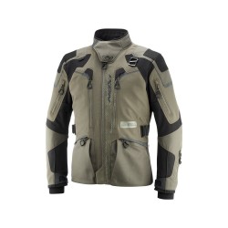 Geaca (jacheta) motociclete barbati Touring/Adventure Ixon All season/vara model Odin MS culoare: khaki/negru