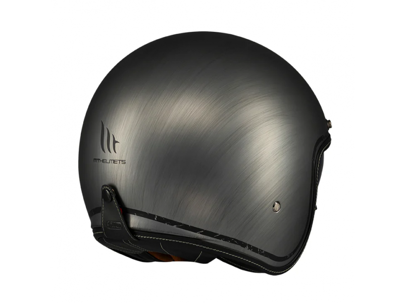 Casca open face motociclete MT Le Mans 2 S SV Scratched Chrome A2 gri mat (ochelari soare integrati) - omologare noua ECE 22.06 Casca open face motociclete MT Le Mans 2 S SV Scratched Chrome A2 gri mat (ochelari soare integrati) - omologare noua ECE 22.06