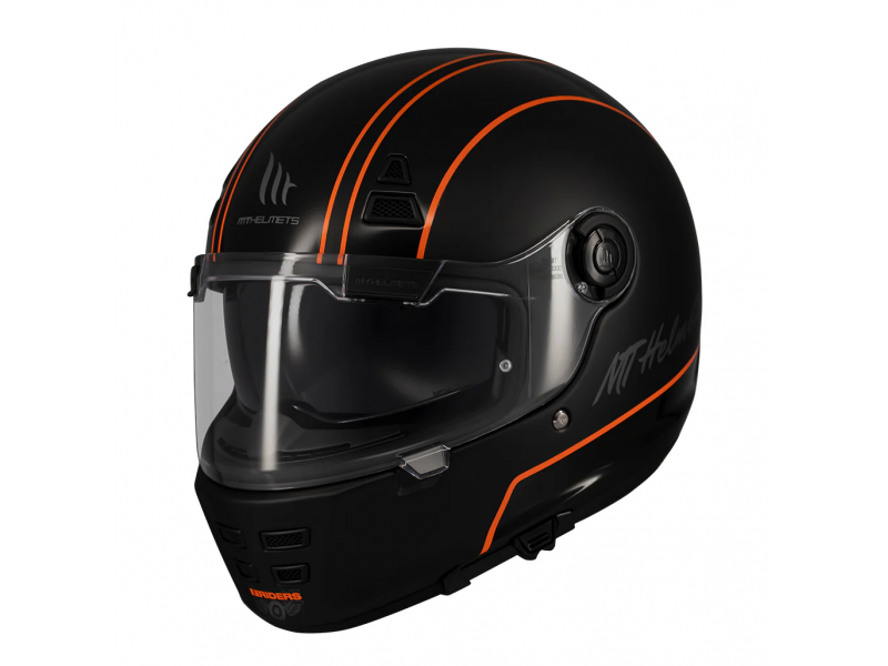 Casca integrala MT Jarama SV Wild B1 negru mat - model Retro