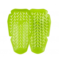 Set protectii coate/genunchi femei omologate Seventy model SD-A31 Windflex Small (Level 2) – culoare: verde fluor