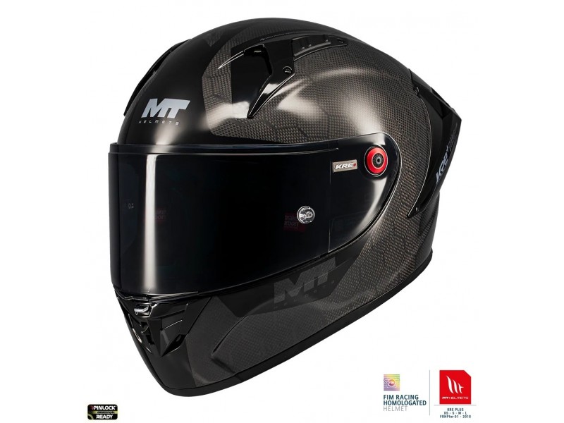 Casca integrala MT KRE+ S Pure Carbon A1 negru lucios - 100% carbon Casca integrala MT KRE+ S Pure Carbon A1 negru lucios - 100% carbon
