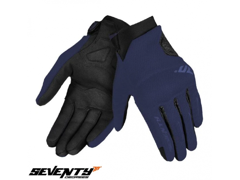 Manusi barbati Urban vara Seventy model SD-C40 Asphalt Custom culoare: albastru (navy) - degete tactile