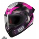 Casca integrala Axxis Fenix Essence C8 roz mat - tip viziera: MT-V-31B