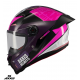 Casca integrala Axxis Fenix Essence C8 roz mat - tip viziera: MT-V-31B