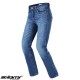 Blugi (jeans) moto barbati Seventy model SD-PJ18 Torino tip Regular fit culoare: albastru
