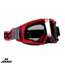 Ochelari Axxis Off road (cross-enduro) MX EVO Strap A5 rosu - culoare: rosu