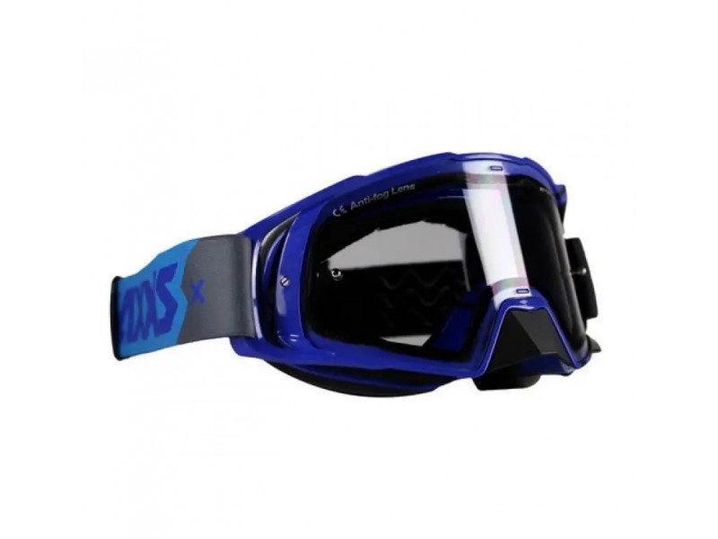Ochelari Axxis Off road (cross-enduro) MX EVO Strap A7 albastru - culoare: albastru