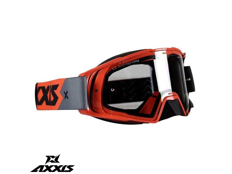 Ochelari Axxis Off road (cross-enduro) MX EVO Strap A4 orange - culoare: portocaliu Ochelari Axxis Off road (cross-enduro) MX EVO Strap A4 orange - culoare: portocaliu