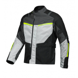 Geaca (jacheta) barbati Touring/Adventure Seventy iarna model SD-JT83 Tonale culoare: negru/gri/galben fluor