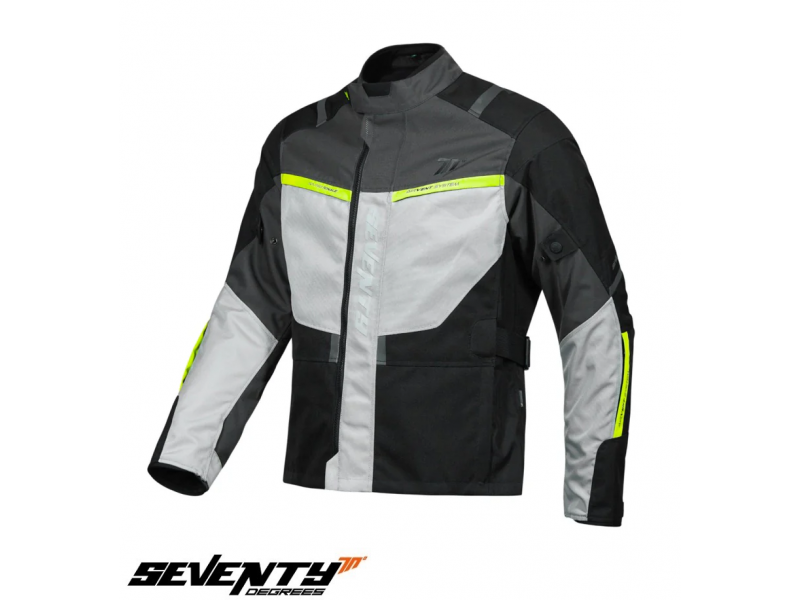 Geaca (jacheta) barbati Touring/Adventure Seventy iarna model SD-JT83 Tonale culoare: negru/gri/galben fluor Geaca (jacheta) barbati Touring/Adventure Seventy iarna model SD-JT83 Tonale culoare: negru/gri/galben fluor