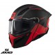 Casca modulabila (flip-up) Axxis GhostFighter SV Maniac B5 negru/rosu mat (ochelari soare integrati) – tip viziera: MT-V-36 Casca modulabila (flip-up) Axxis GhostFighter SV Maniac B5 negru/rosu mat (ochelari soare integrati) – tip viziera: MT-V-36