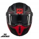 Casca modulabila (flip-up) Axxis GhostFighter SV Maniac B5 negru/rosu mat (ochelari soare integrati) – tip viziera: MT-V-36 Casca modulabila (flip-up) Axxis GhostFighter SV Maniac B5 negru/rosu mat (ochelari soare integrati) – tip viziera: MT-V-36