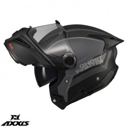 Casca modulabila (flip-up) Axxis GhostFighter SV Bitone C12 gri mat (ochelari soare integrati) – tip viziera: MT-V-36 Casca modulabila (flip-up) Axxis GhostFighter SV Bitone C12 gri mat (ochelari soare integrati) – tip viziera: MT-V-36