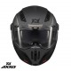 Casca modulabila (flip-up) Axxis GhostFighter SV Bitone C12 gri mat (ochelari soare integrati) – tip viziera: MT-V-36