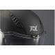 Casca modulabila (flip-up) Axxis GhostFighter SV A12 titanium mat (ochelari soare integrati) – tip viziera: MT-V-36