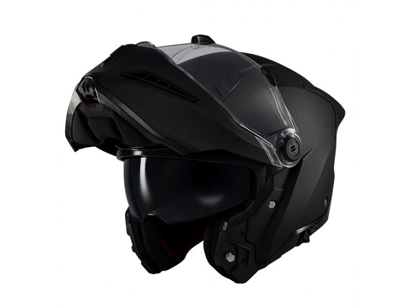 Casca modulabila (flip-up) Axxis GhostFighter SV A1 negru mat (ochelari soare integrati) – tip viziera: MT-V-36