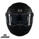 Casca modulabila (flip-up) Axxis GhostFighter SV A1 negru mat (ochelari soare integrati) – tip viziera: MT-V-36