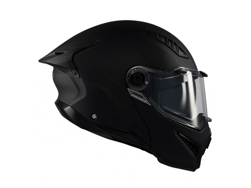 Casca modulabila (flip-up) Axxis GhostFighter SV A1 negru mat (ochelari soare integrati) – tip viziera: MT-V-36