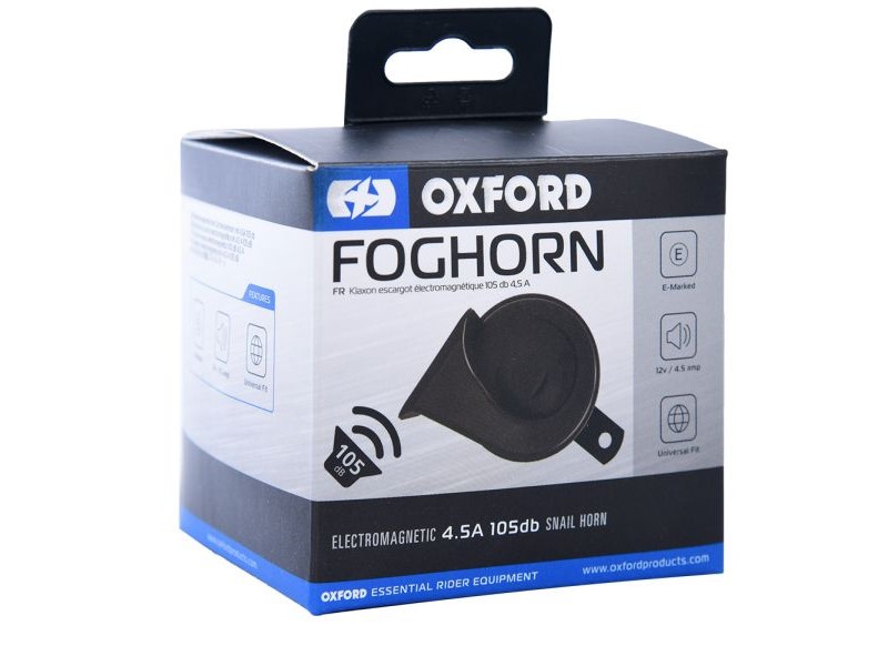 Claxon universal Oxford - ATV-uri - motociclete - scutere 12V - volum: 105dB (culoare: negru) Claxon universal Oxford - ATV-uri - motociclete - scutere 12V - volum: 105dB (culoare: negru)