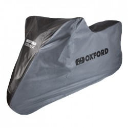 Husa motociclete interior Oxford Dormex (gri-negru) - marime: L Husa motociclete interior Oxford Dormex (gri-negru) - marime: L