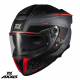 Casca integrala Axxis Hawk Evo SV Dark Justice C1 gri mat (ochelari soare integrati) - tip viziera: MT-V-31