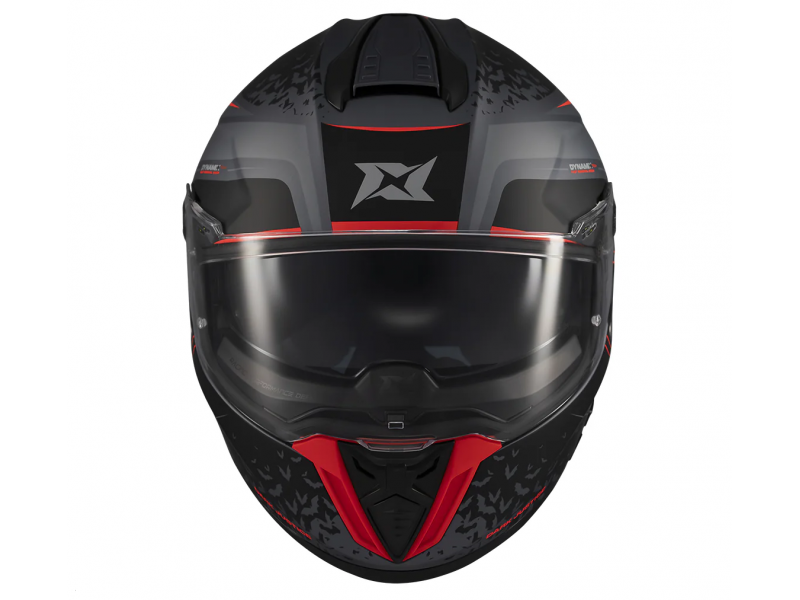 Casca integrala Axxis Hawk Evo SV Dark Justice C1 gri mat (ochelari soare integrati) - tip viziera: MT-V-31