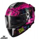 Casca integrala Axxis Hawk Evo SV Sketchbook B8 roz (fuchsia) lucios (ochelari soare integrati) - tip viziera: MT-V-31 Casca integrala Axxis Hawk Evo SV Sketchbook B8 roz (fuchsia) lucios (ochelari soare integrati) - tip viziera: MT-V-31