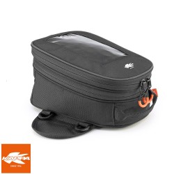 Geanta extensiva rezervor motocicleta Kappa - model ST108 Striker (volum: 5-7L) (fixare cu magneti sau cureluse) - culoare: negru